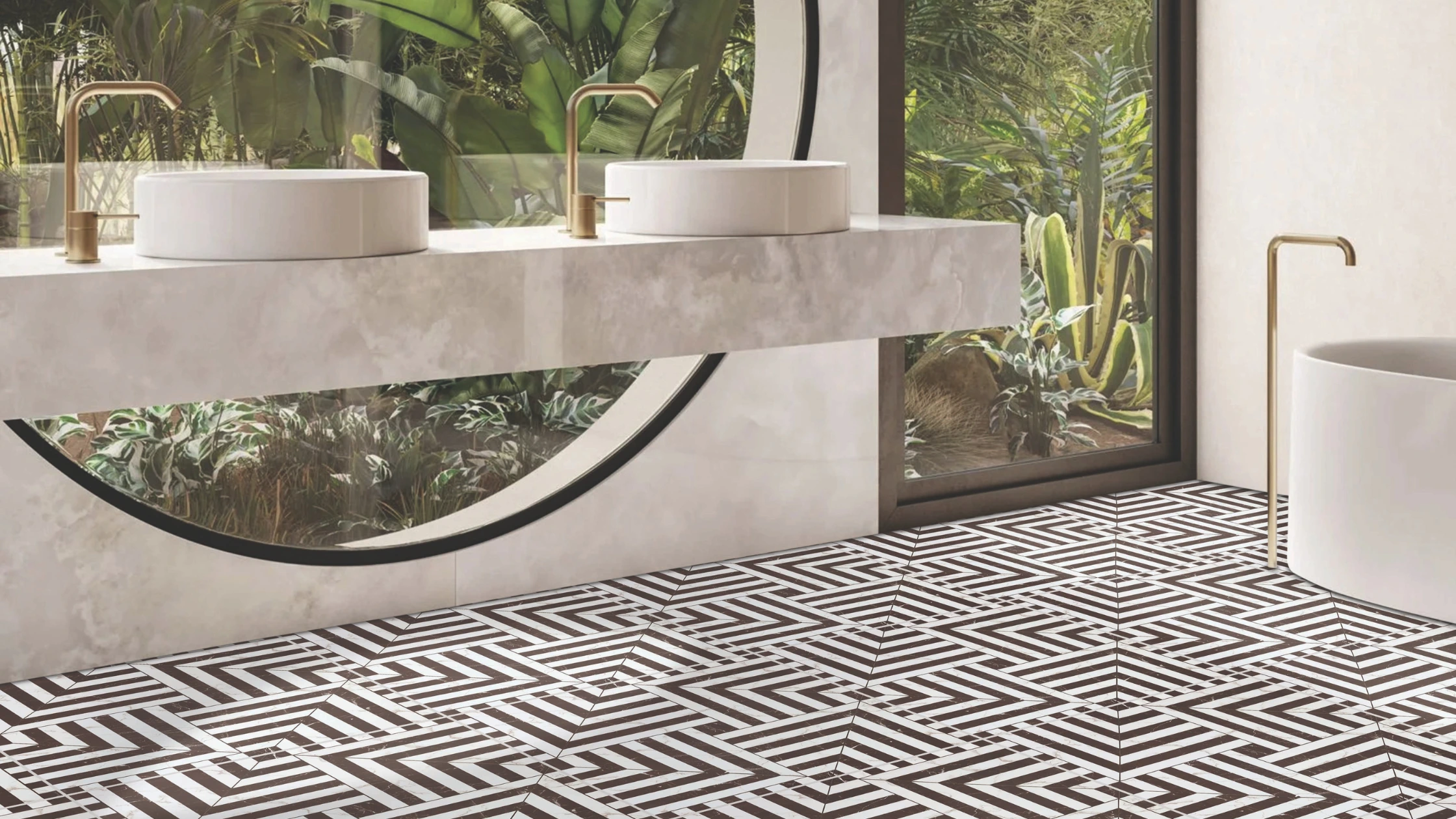 Geometric tiles