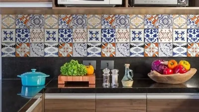 Textured Kitchen Tiles That Add Character to Your Cooking Space