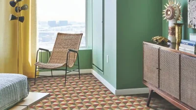 Beyond Backsplashes: Where Else to Use Geometric Tiles Creatively