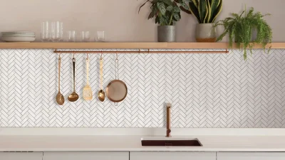 From Countertop to Ceiling: Full-Height Tile Walls in Kitchen Design